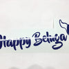 Happy Tails Vinyl Sticker - Large - Happy Beluga