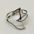 Whale Tail Silver Ring